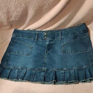 Vtg. Jalate Denim Division Skirt Size 24